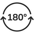 Rotire 180°