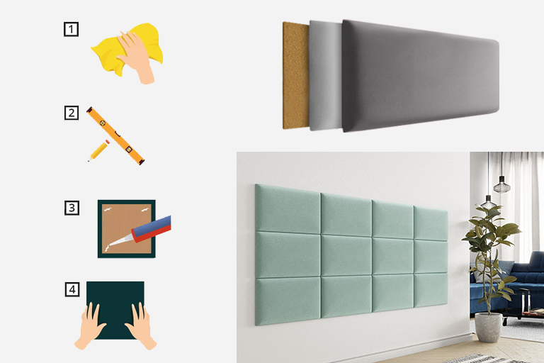 Panou moale de perete